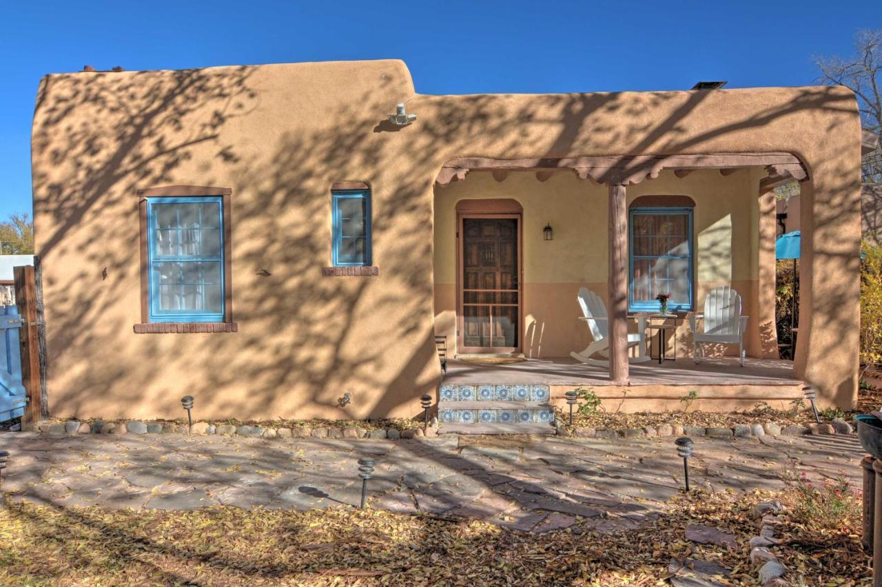 Willa Cozy Adobe Casita 1 Mile To Santa Fe Plaza! Zewnętrze zdjęcie